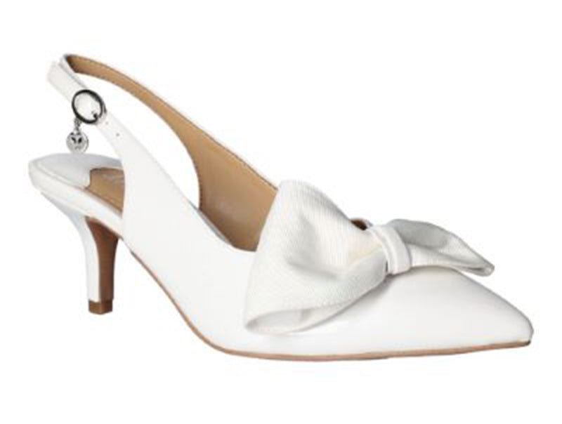 J. Renee Devika White Patent Pump (Women)