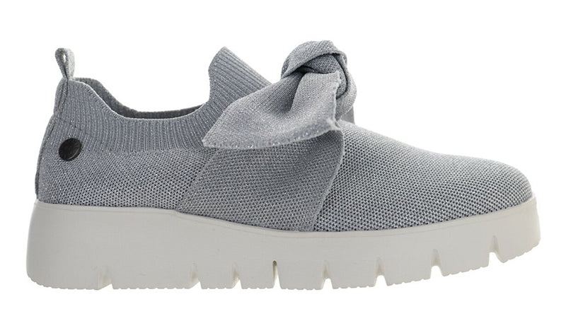 Bernie Mev FX Serenity Light Grey Fabric Sneaker (Women)