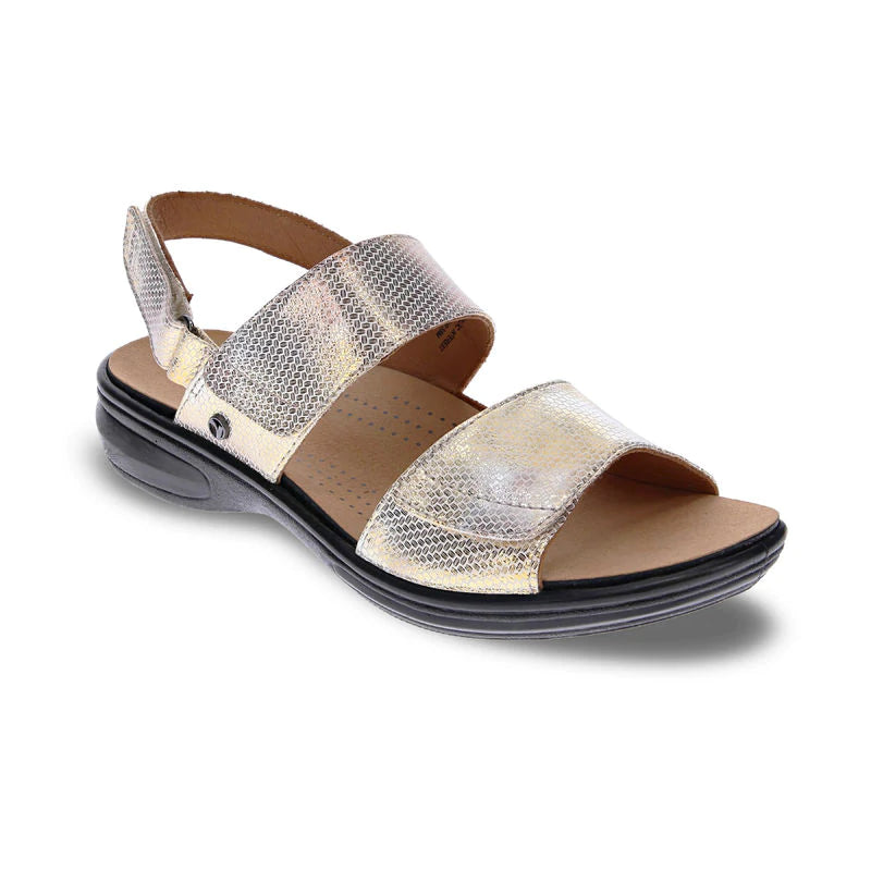 Revere Como Metallic Sandal (Women)