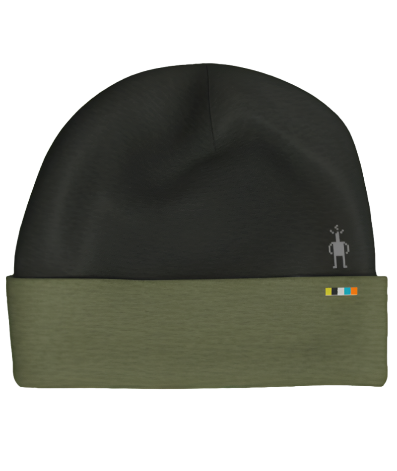 Smartwool Reversible Cuffed Beanie Hat - North Woods Heather