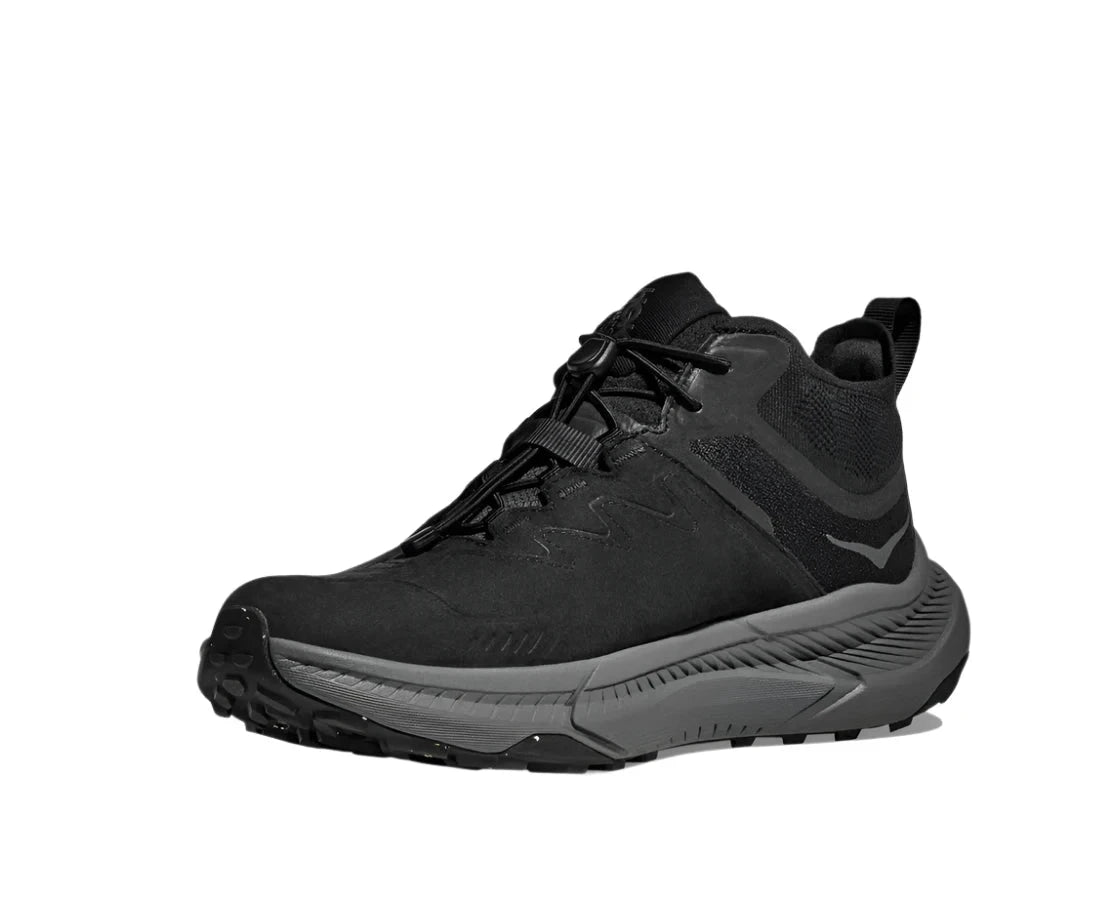 HOKA Men's Transport Chukka GTX Sneaker - Black/Black