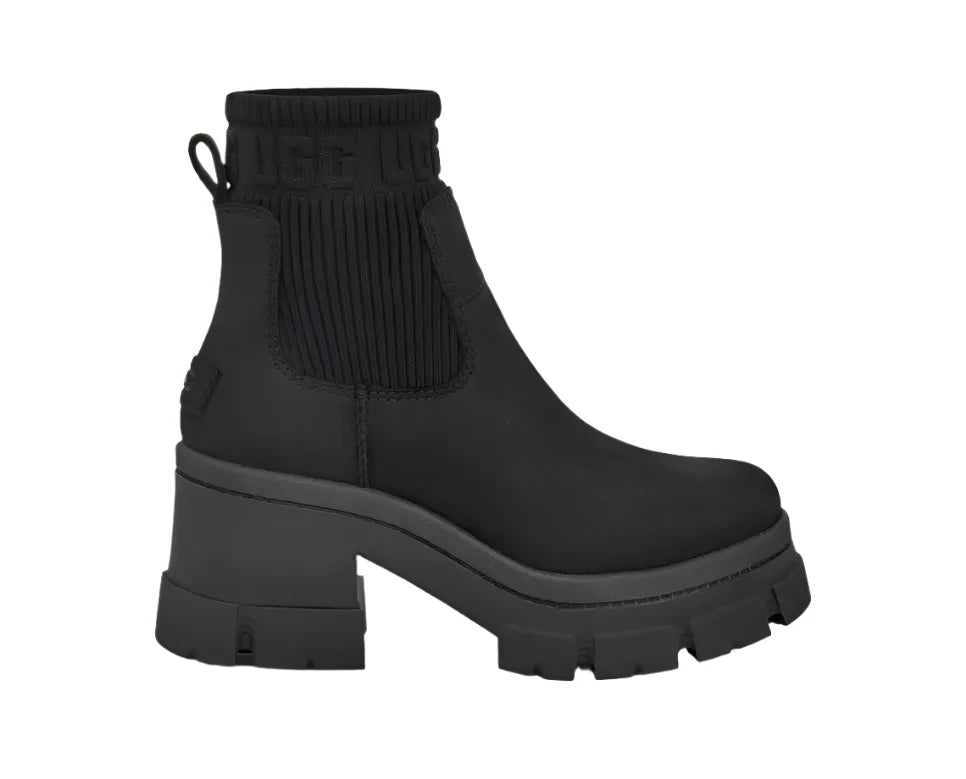 UGG Women's Brooklyn Chelsea Waterproof Boot - Black