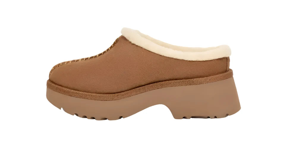 UGG Women's New Heights Cozy Clog - Chestnut