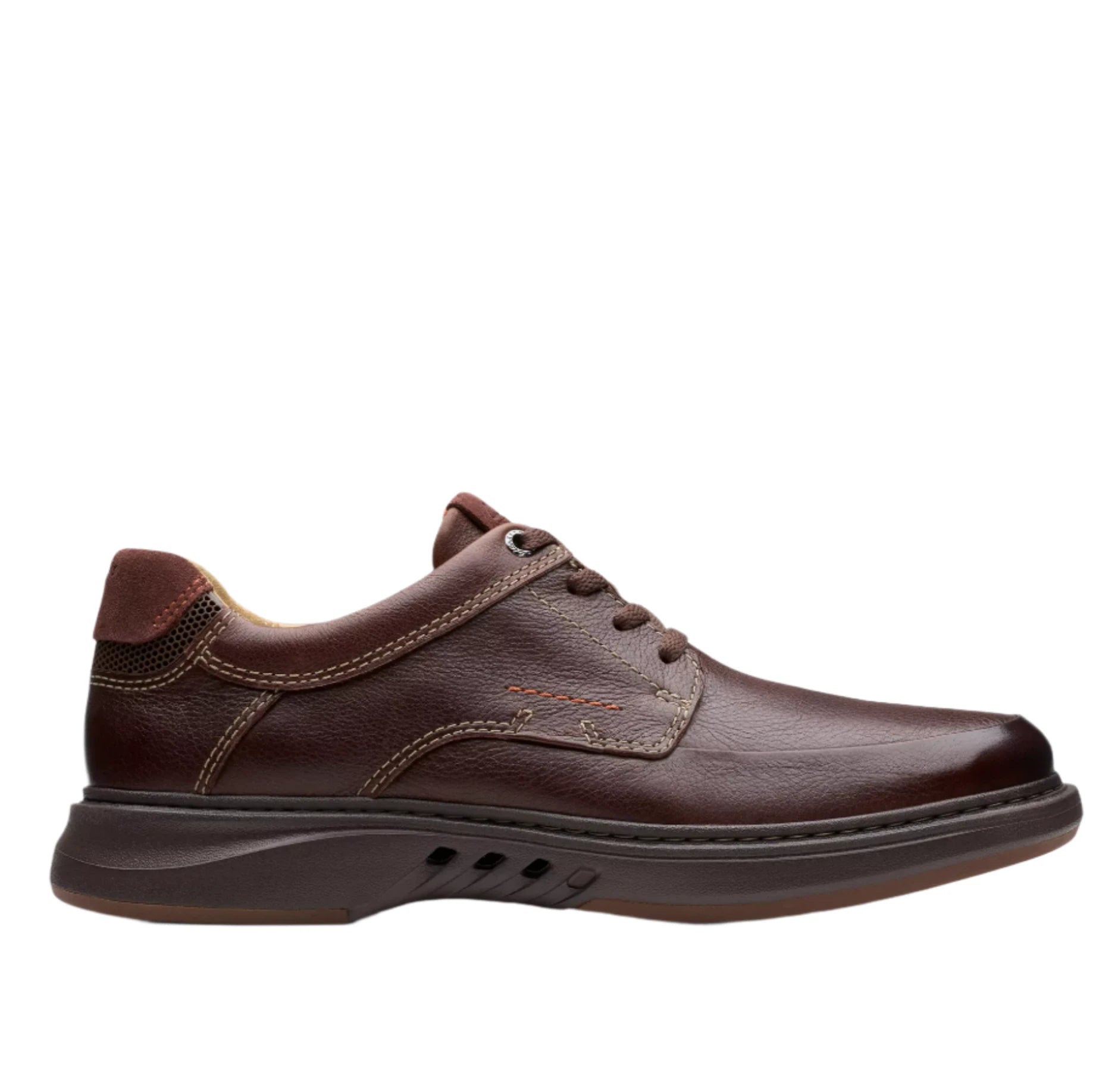 Clarks Men's Un Briley Lace Shoe - Mahogany