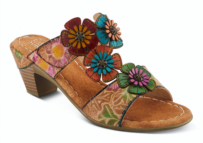 L'Artiste Summer Fun Tan Multi Sandal (Women)