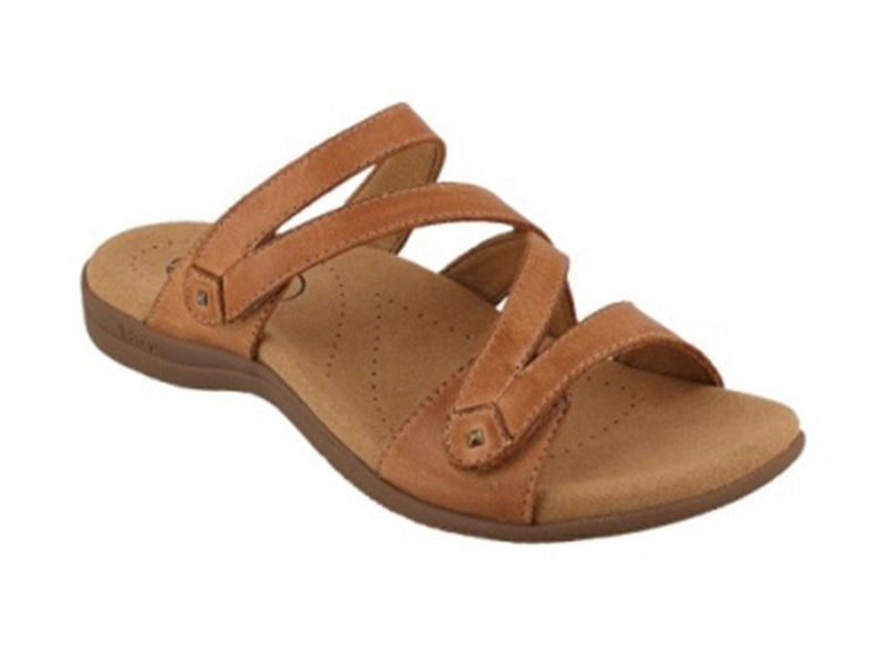 Taos Double U Caramel Leather Sandal (Women)