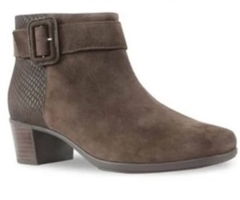 Munro Callie Espresso Suede Boot (Women)