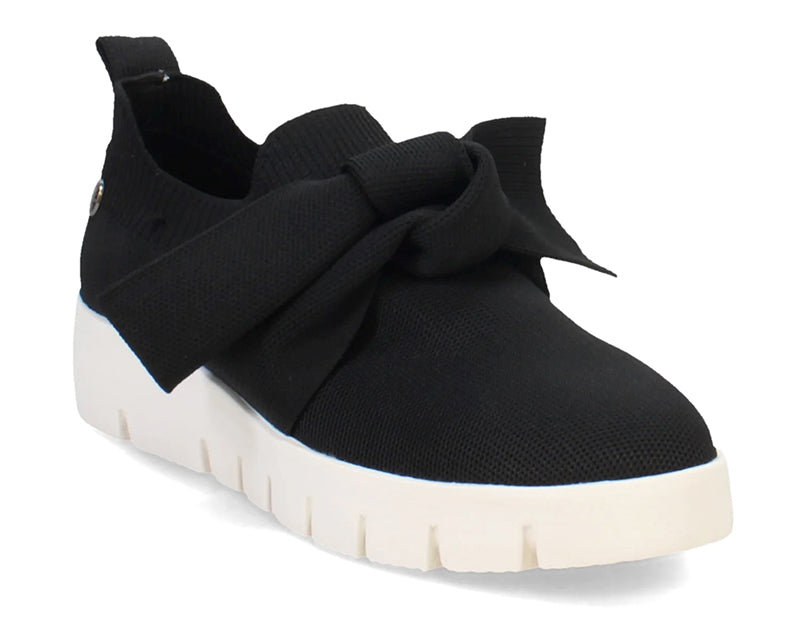 Bernie Mex FX Serenity Black Fabric Sneaker (Women)