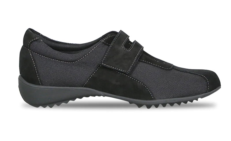 Munro Joliet II Black Fabric Shoe (Women)