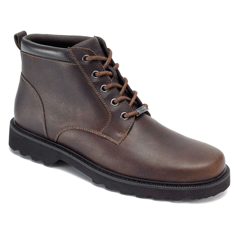 Rockport Men's Northfield Plain Toe Waterproof Boot - Chocolate