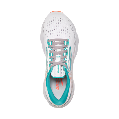 Brooks Women's Glycerin 20  Sneaker - Oyster/Latigo Bay/Coral