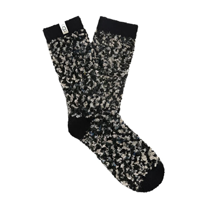 UGG Women's Cozy Chenille Sock - Black/Grey