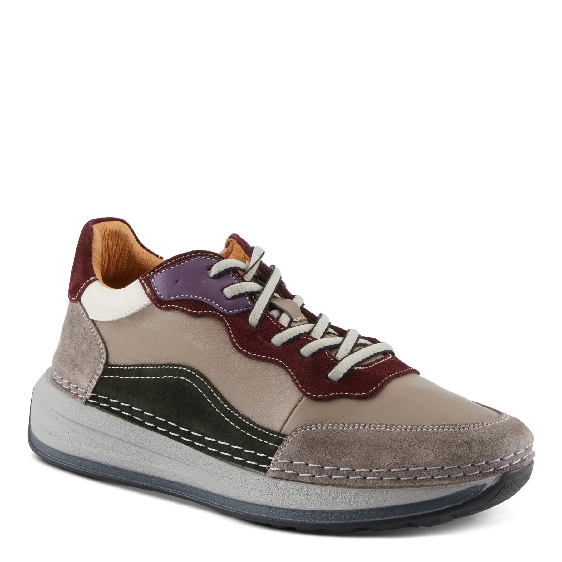 Spring Step Women's Booker Sneaker - Grey Multi