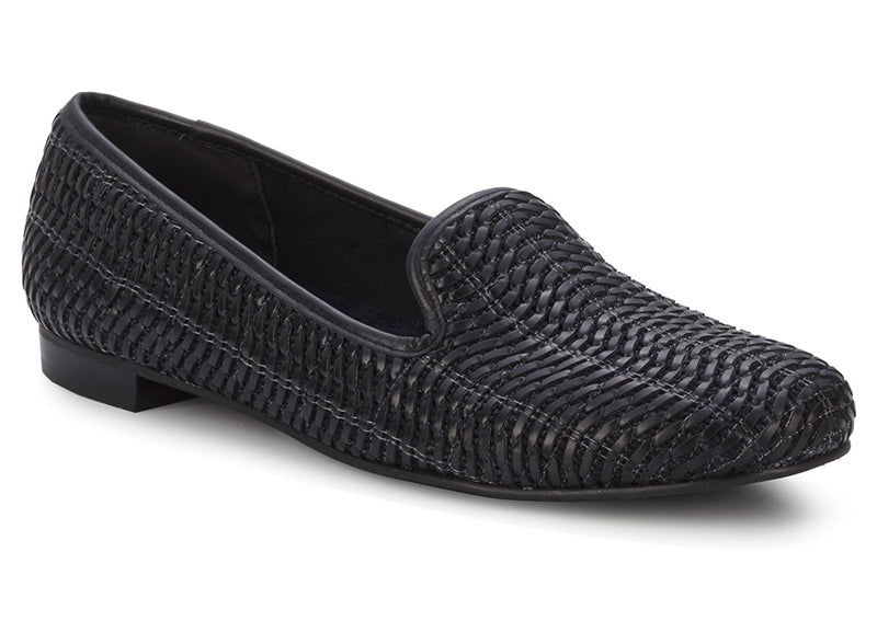 Walking Cradles Foster Black Woven Flat (Women)