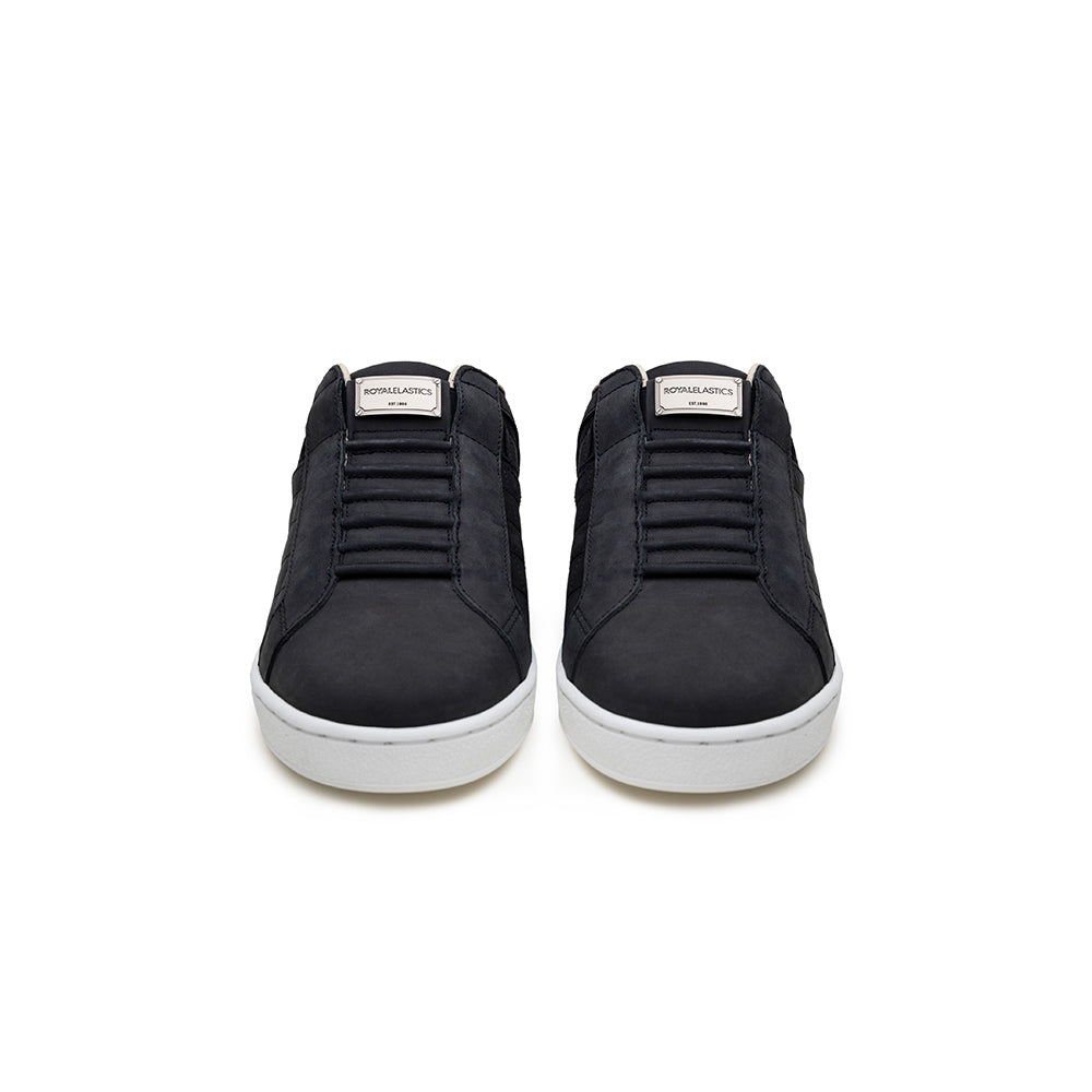 Men's Icon Lux Black Leather Sneakers 02543-999