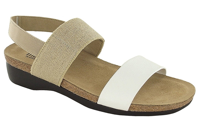 Munro Pisces White Natural Sandal (Women)