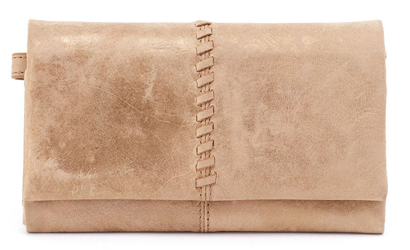 Hobo Keen Gold Cashmere Wallet (Women)