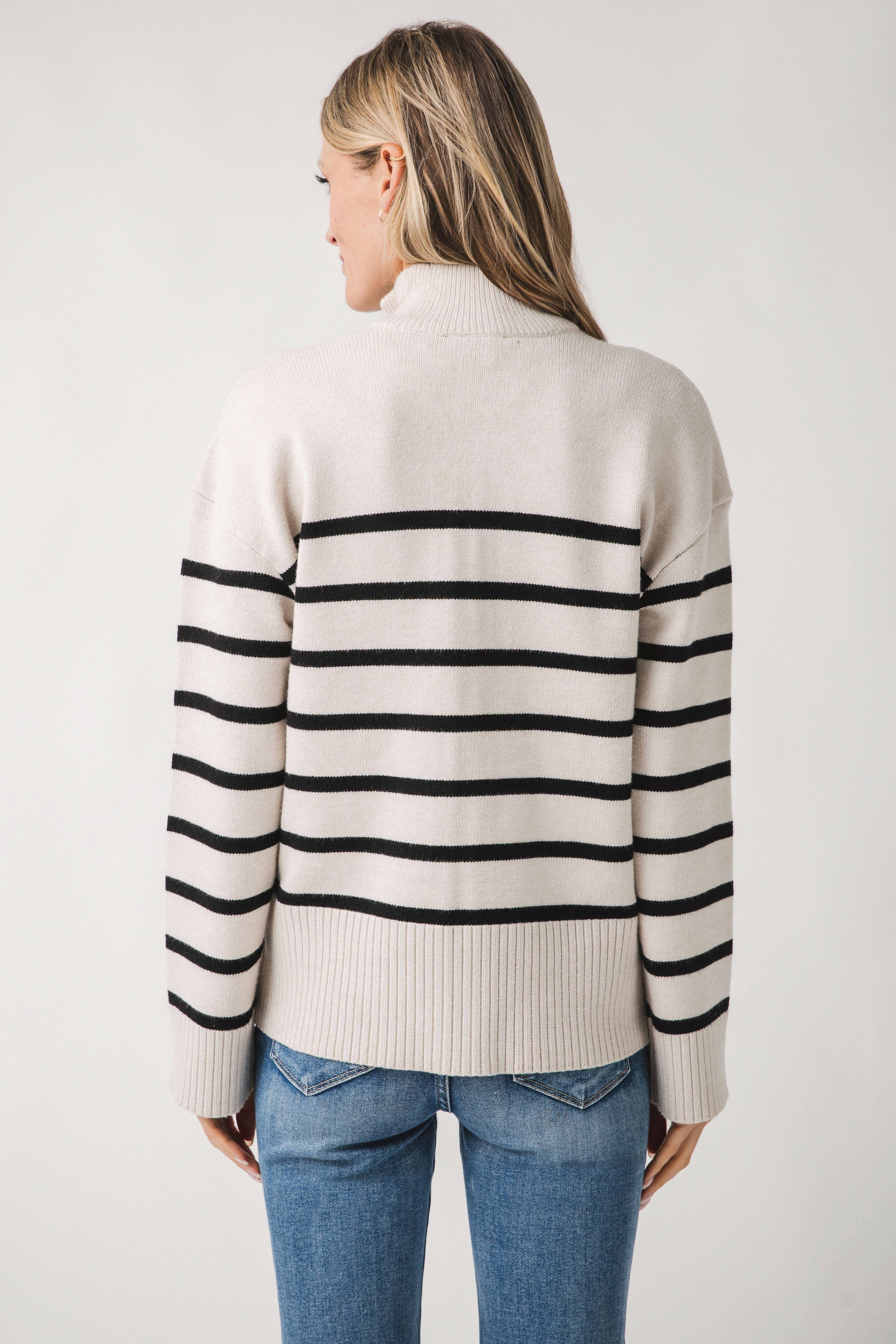 RD Style Dalilah Long Sleeve Mockneck Cardigan