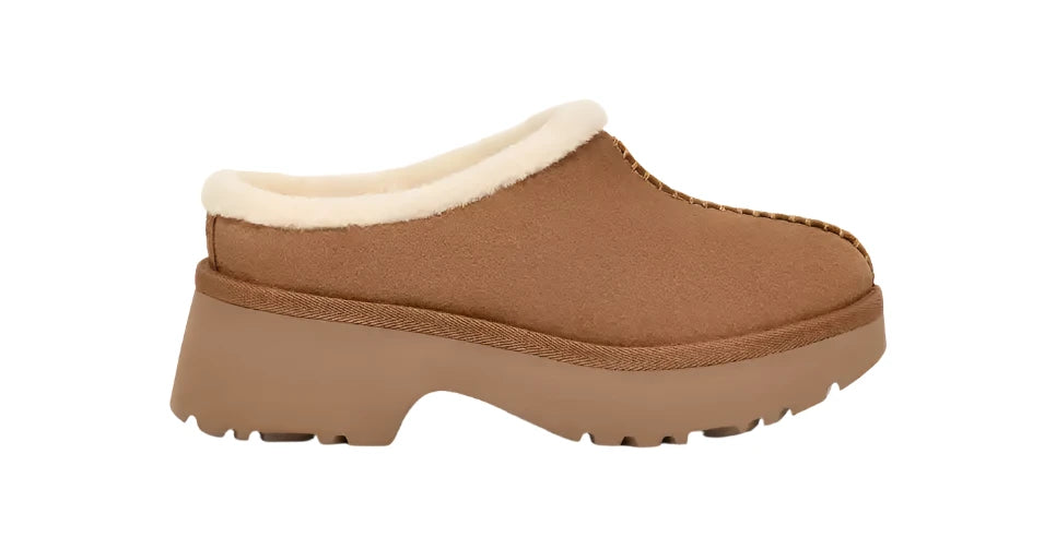 UGG Women's New Heights Cozy Clog - Chestnut