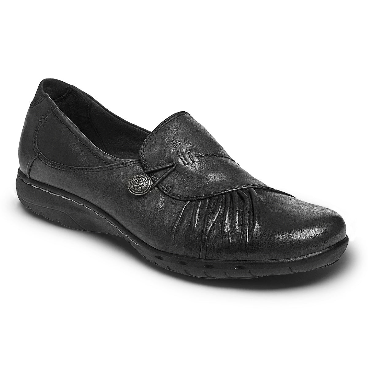 Cobb Hill Paulette Black Leather (Women)