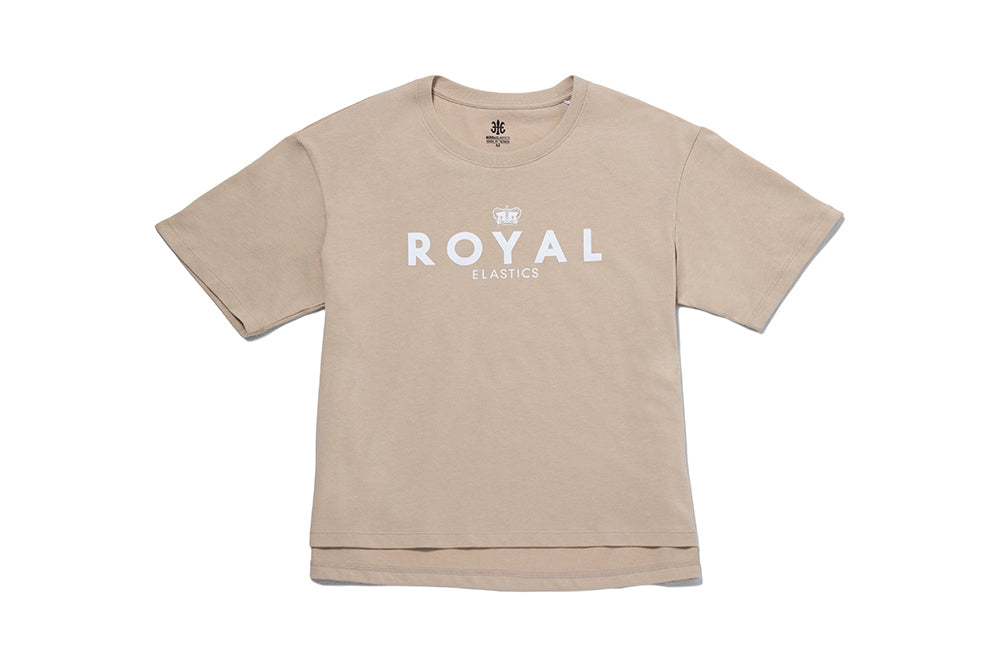 Loose Fit Women Logo T-shirt Khaki R31932-770