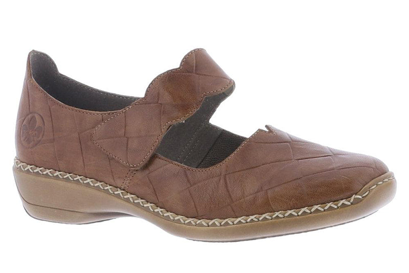 Rieker Doris 98 Cuoio Leather Mary Jane (Women)