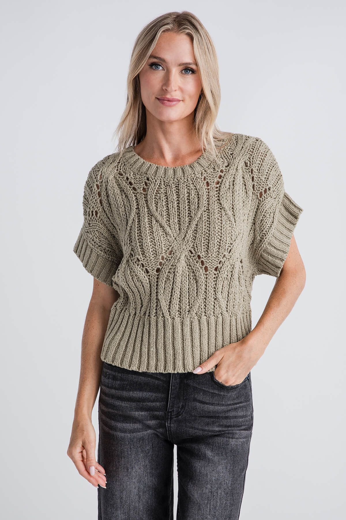 By Together Cali Crochet Top