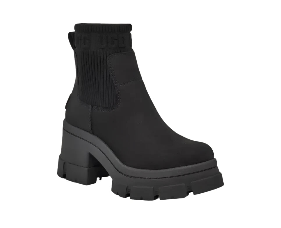 UGG Women's Brooklyn Chelsea Waterproof Boot - Black