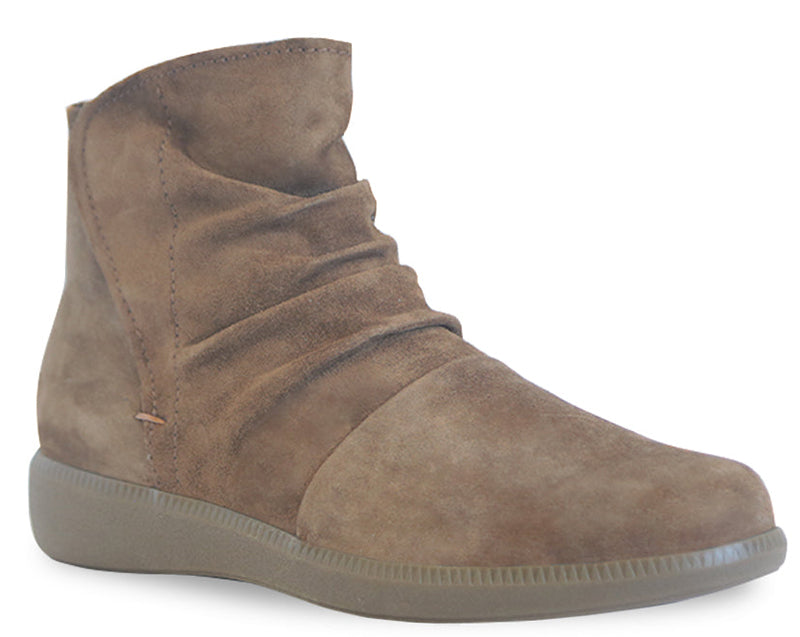 Munro Scout Toasted Sesame Suede Bootie (Women)