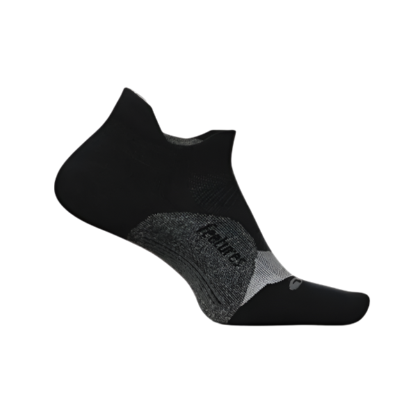 Feetures Women's Elite Light Cushion Sock - Midblock Black