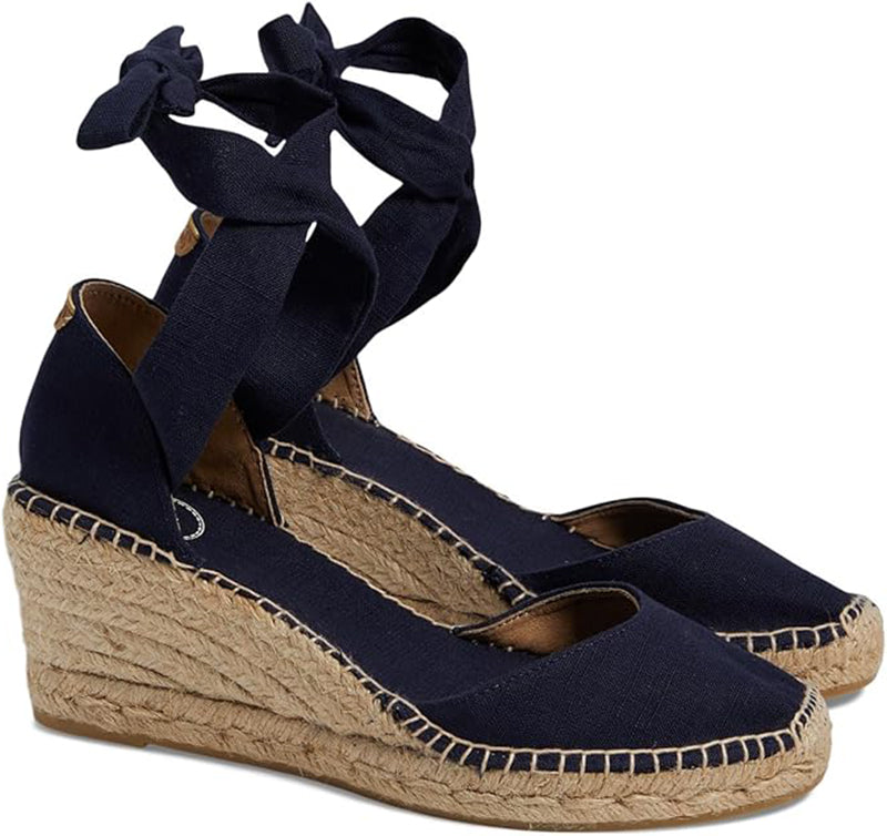 Toni Pons Julia Navy Canvas Espadrille (Women)