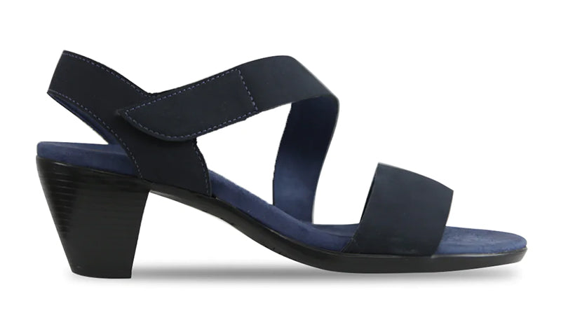 Munro Lucia Navy Nubuck Sandal (Women)