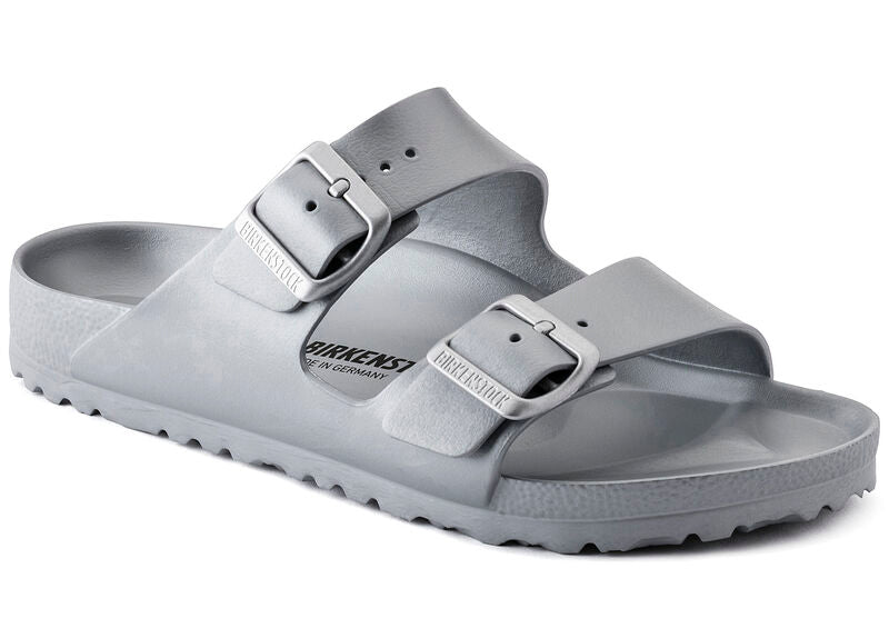 Birkenstock Arizona Silver EVA Sandals (Women)