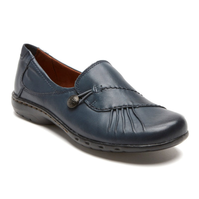 Cobb Hill Paulette Navy Leather (Women)