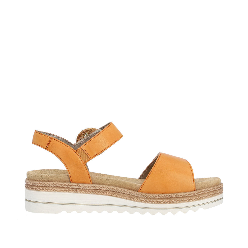 Remonte by Rieker Women's Jocelyn 52 Sandal - Mandarine