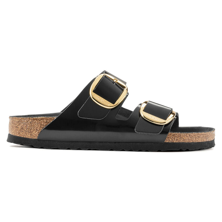 Birkenstock Arizona Big Buckle (Patent Leather) Sandal - High Shine Black