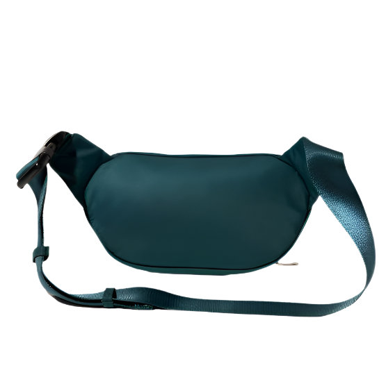 Baggallini Women's On The Go Belt Bag - Emerald Twill