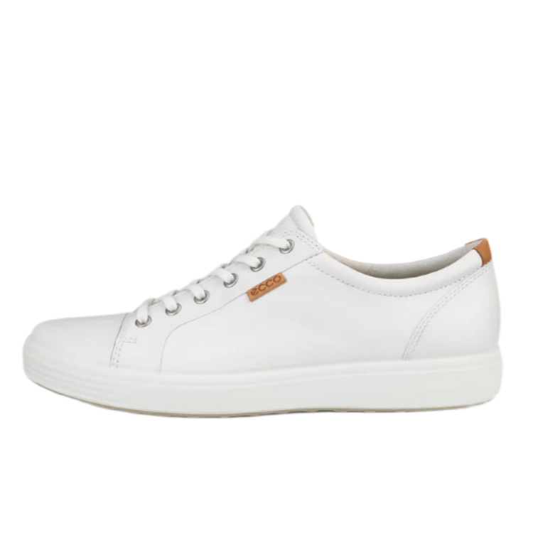 ECCO Men's Soft 7 Sneaker - White