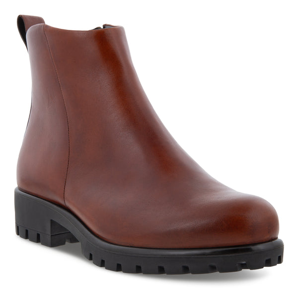 ECCO Women's Modtray Ankle Boot - Cognac