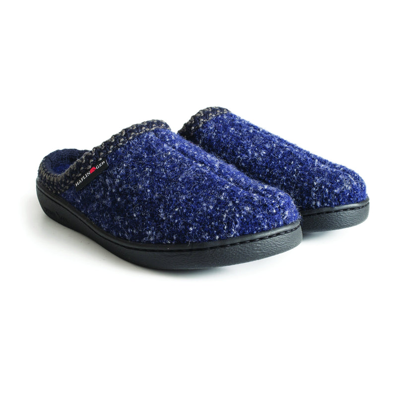 HAFLINGER-USA BOILED WOOL SLIPPER - AT70