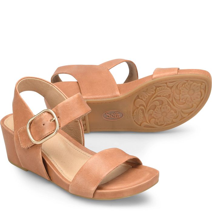 Women's Vaya Wedge Sandals - Luggage