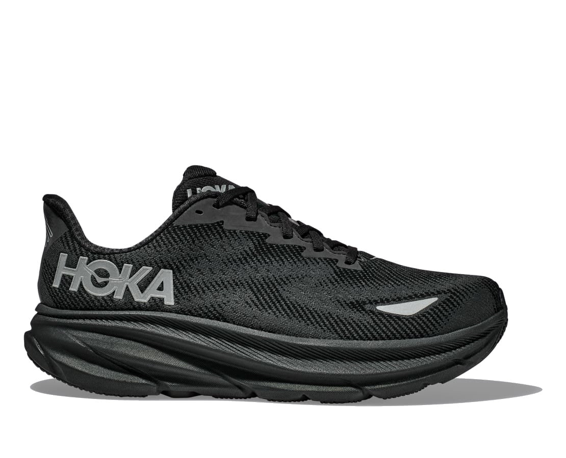 Hoka Men's Clifton 9 Gore-Tex - Black/Black