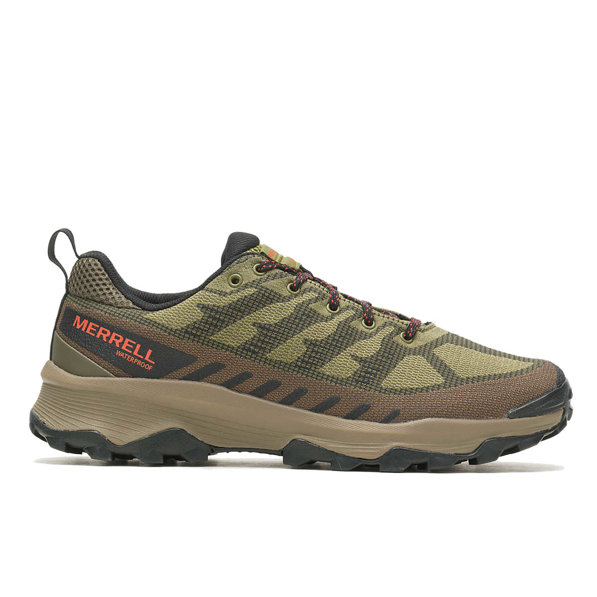 Merrell Men's Speed Eco Waterproof Hiking Sneakers - Avocado/Kangaroo