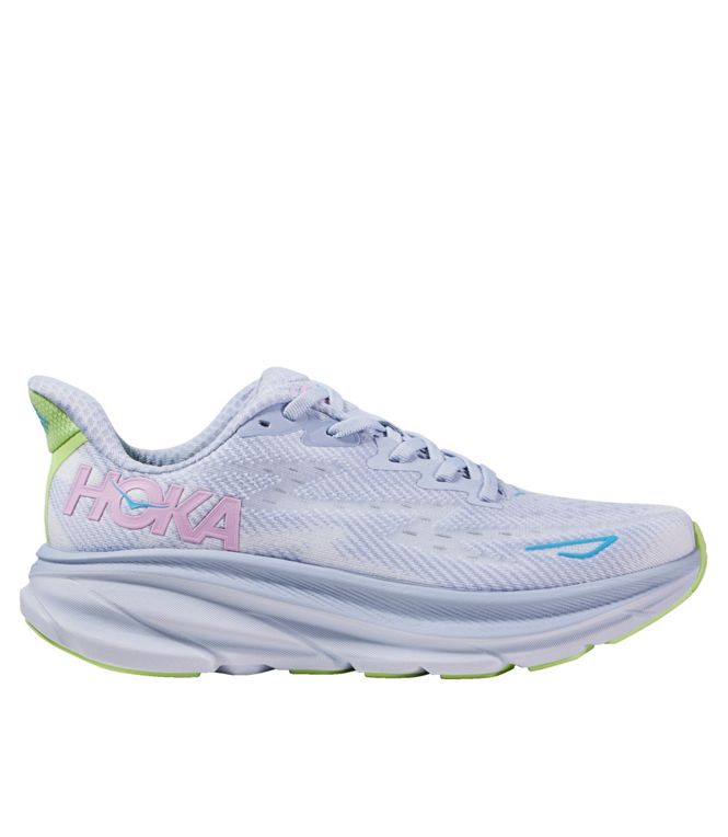 HOKA Women's Clifton 9 Sneaker - Gull/Sea Ice