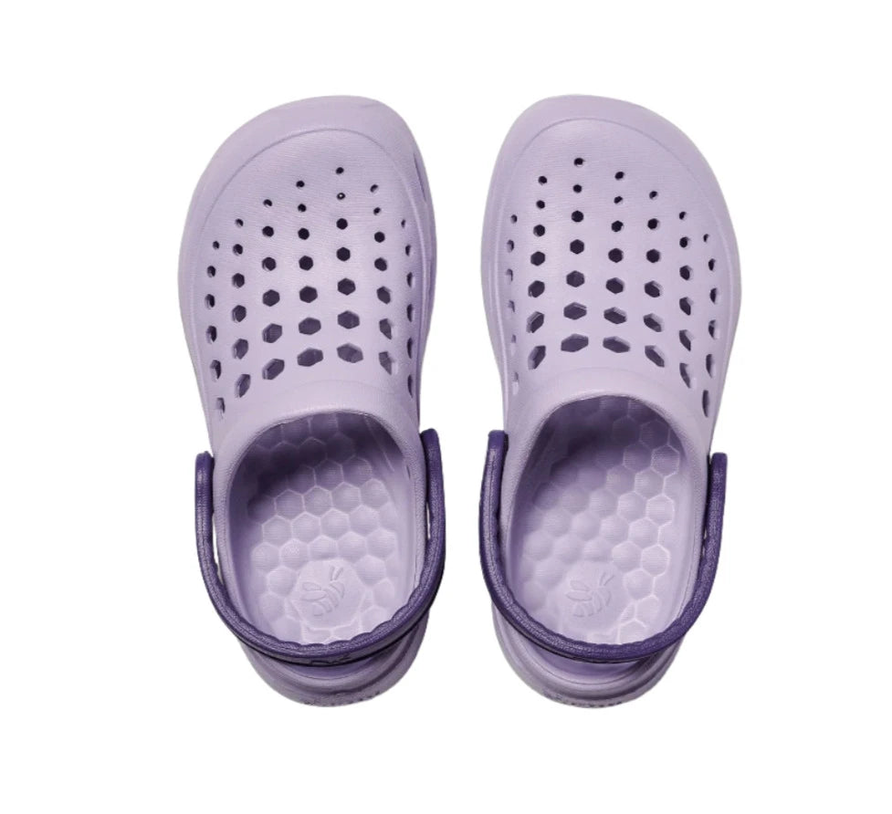 Joybees Girls Active Clogs - Pastel Lilac / Enchantment