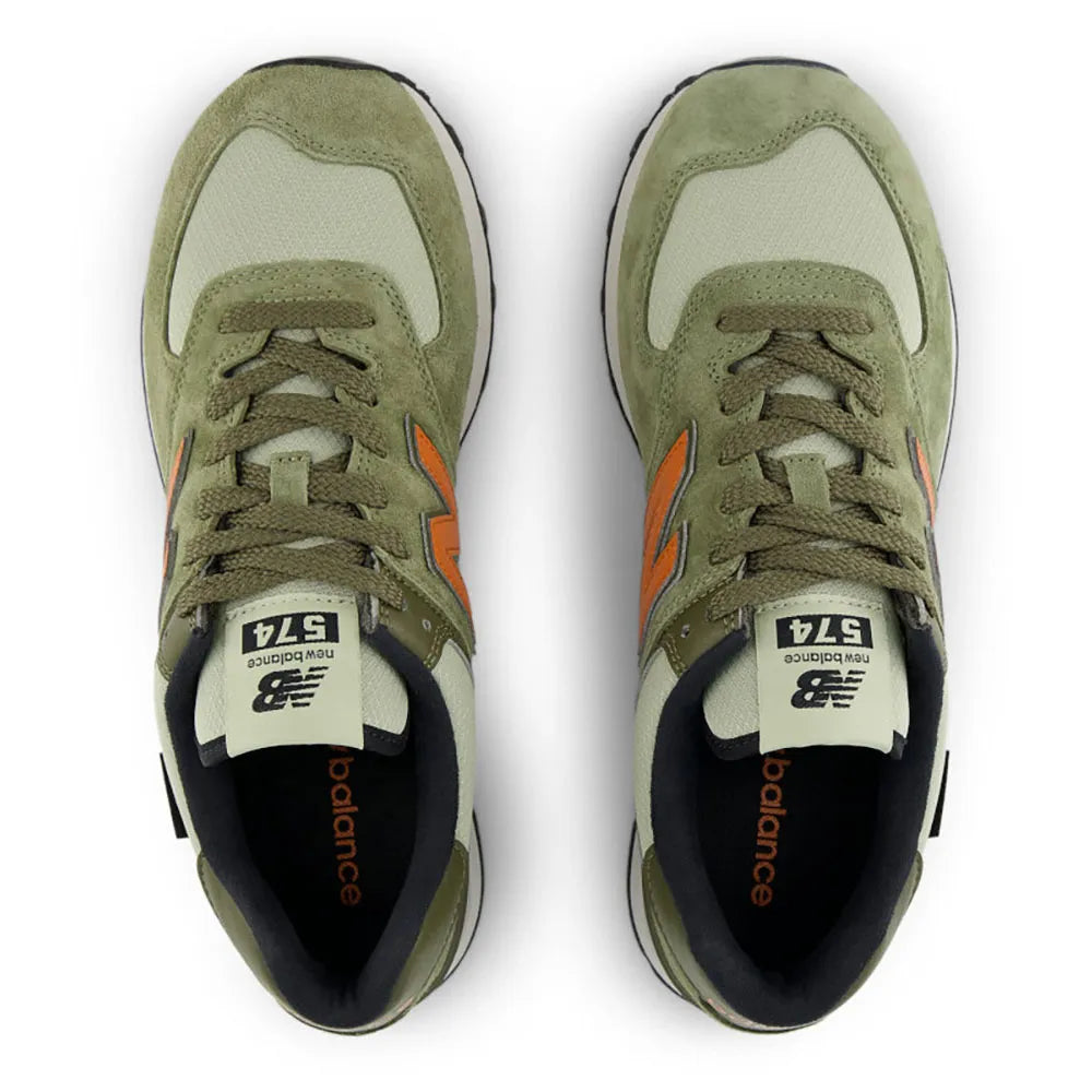 New Balance Unisex 574 Sneaker - Dark Olivine