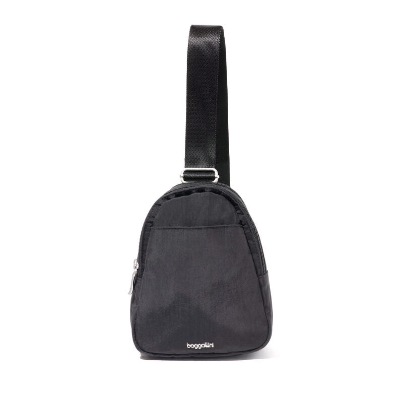 Baggallini Double Zip Mini - Black