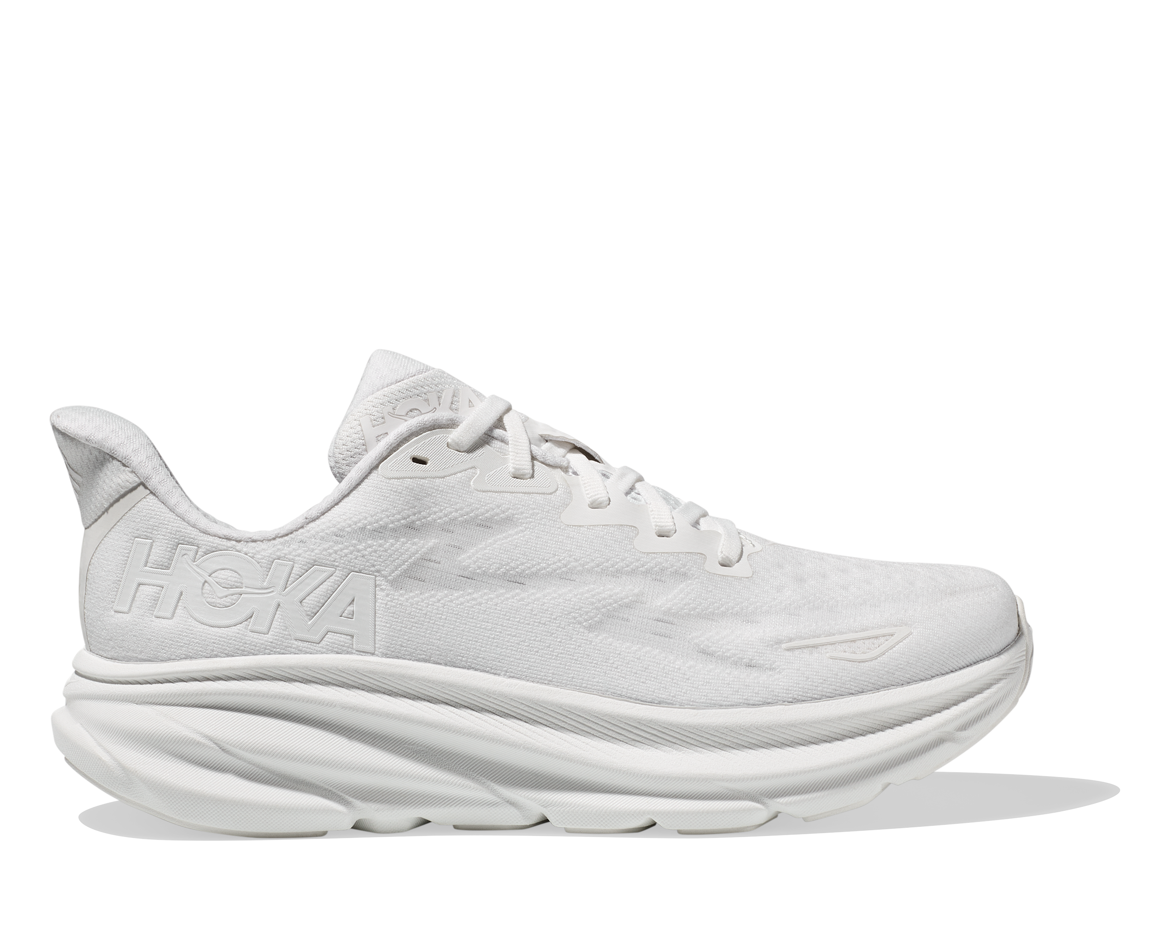 Hoka Women's Clifton 9 Sneaker - White/White