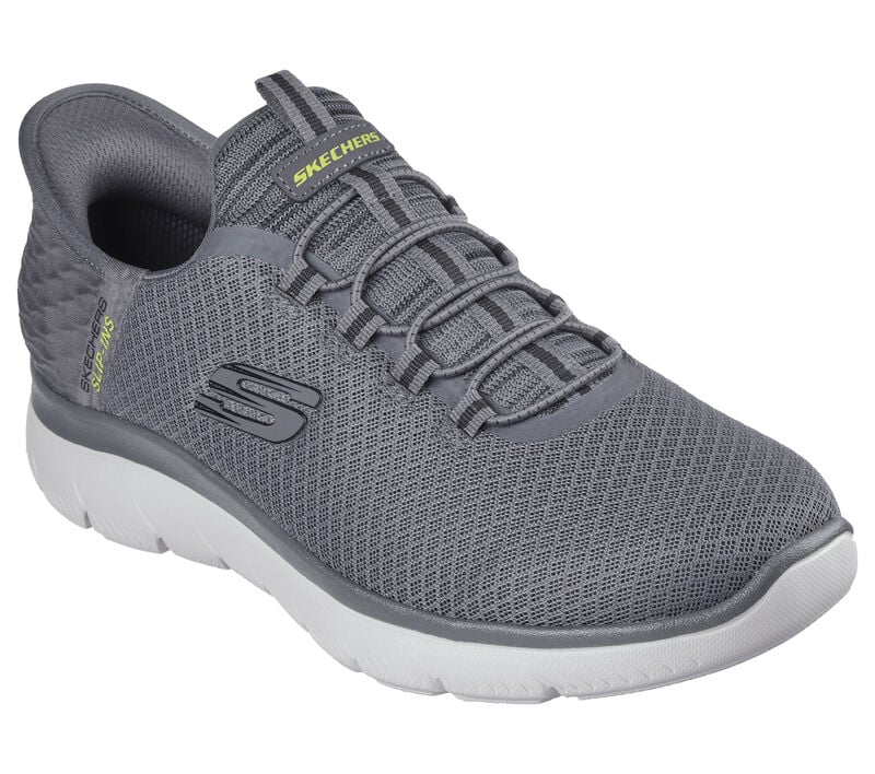 Skechers Men's Slip-Ins (Hands-Free) Summits Sneaker - Charcoal