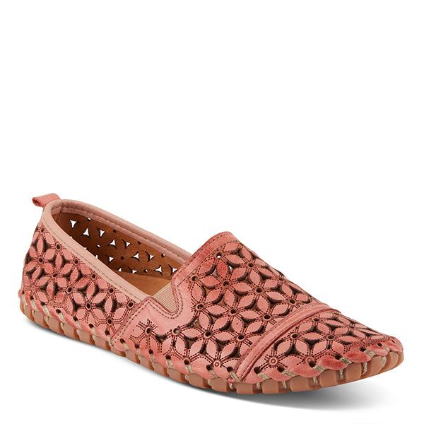 Spring Step Women's Flowerflow Flats - Salmon